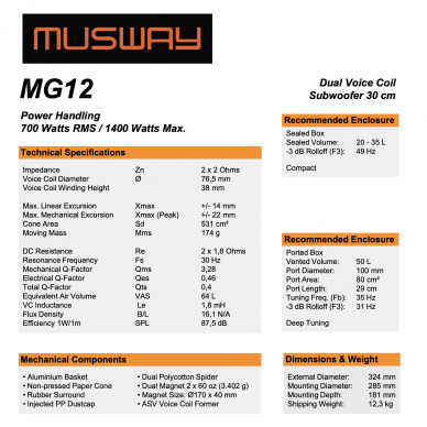 Musway MG12