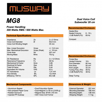 Musway MG8