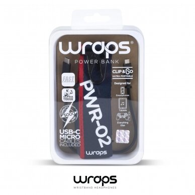 Wraps Clip & Go 5000mAh