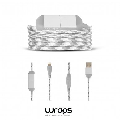 Wraps Lightning Snow (Lightning to USB)