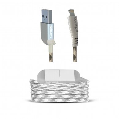 Wraps Lightning Snow (Lightning to USB) 1