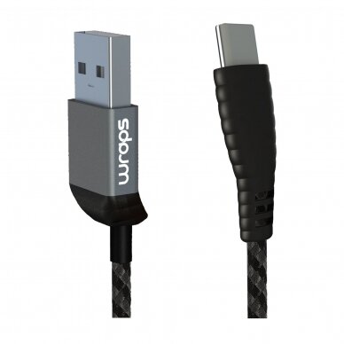 Wraps USBC Black (USB-C to USB) 2