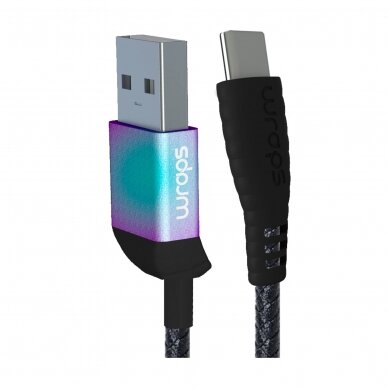 Wraps USBC Oil Slick (USB-C to USB) 1